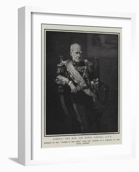 Admiral the Honourable Sir Henry Keppel-Francis Barraud-Framed Giclee Print