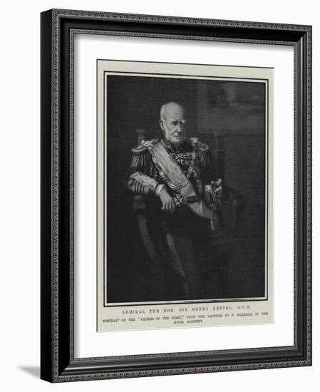 Admiral the Honourable Sir Henry Keppel-Francis Barraud-Framed Giclee Print