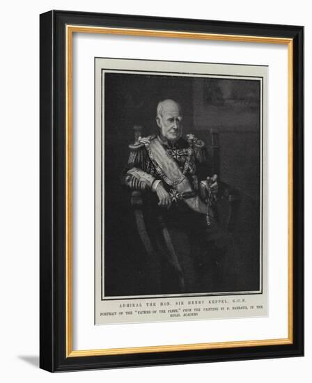 Admiral the Honourable Sir Henry Keppel-Francis Barraud-Framed Giclee Print