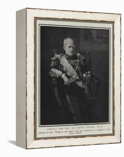 Admiral the Honourable Sir Henry Keppel-Francis Barraud-Framed Premier Image Canvas