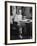 Admiral William F. Halsey Sitting at His Desk Aboard Aircraft Carrier "Enterprise"-Peter Stackpole-Framed Premium Photographic Print