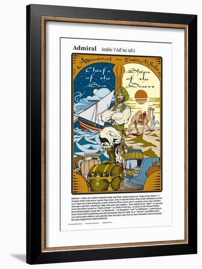 Admiral-Wilbur Pierce-Framed Art Print