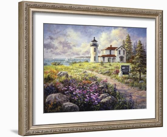 Admirality Head Lighthouse-Nicky Boehme-Framed Giclee Print