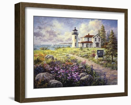 Admirality Head Lighthouse-Nicky Boehme-Framed Giclee Print