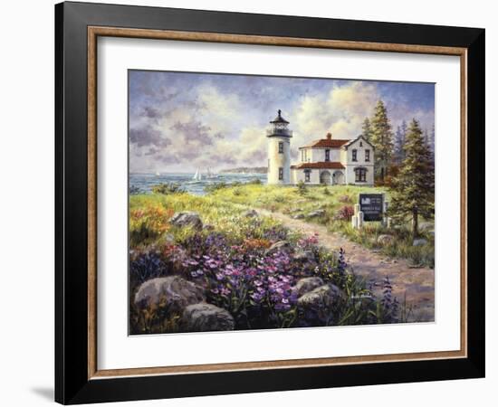 Admirality Head Lighthouse-Nicky Boehme-Framed Giclee Print