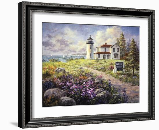 Admirality Head Lighthouse-Nicky Boehme-Framed Giclee Print