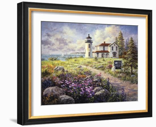 Admirality Head Lighthouse-Nicky Boehme-Framed Giclee Print