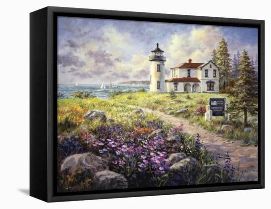 Admirality Head Lighthouse-Nicky Boehme-Framed Premier Image Canvas