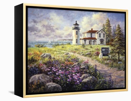 Admirality Head Lighthouse-Nicky Boehme-Framed Premier Image Canvas