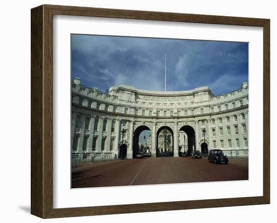 Admiralty Arch, at the End of the Mall, Off Trafalgar Square, London, England, United Kingdom-Lee Frost-Framed Photographic Print