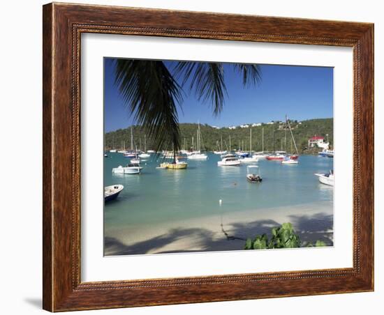 Admiralty Bay, Bequia, the Grenadines, Windward Islands, West Indies, Caribbean, Central America-Ken Gillham-Framed Photographic Print