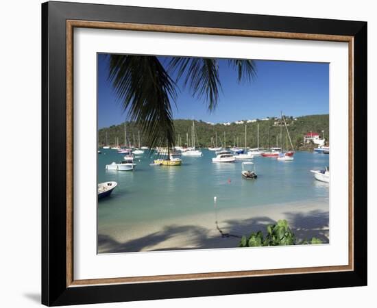 Admiralty Bay, Bequia, the Grenadines, Windward Islands, West Indies, Caribbean, Central America-Ken Gillham-Framed Photographic Print