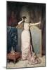 Admiring Herself-Auguste Toulmouche-Mounted Giclee Print