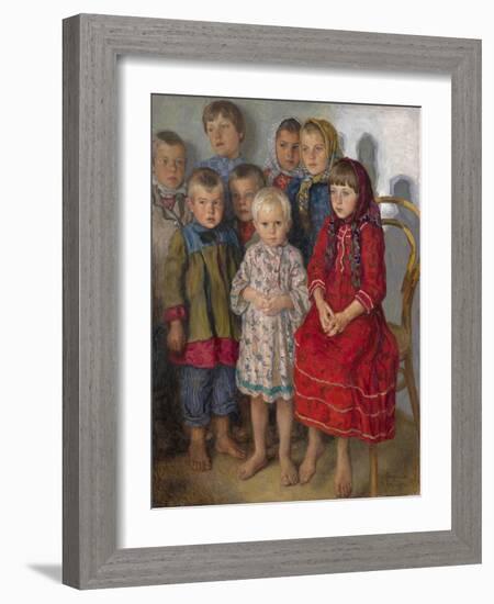 Admissions Day-Nikolai Petrovich Bogdanov-Belsky-Framed Giclee Print