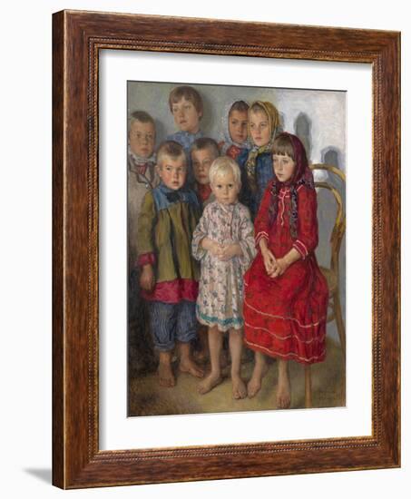 Admissions Day-Nikolai Petrovich Bogdanov-Belsky-Framed Giclee Print