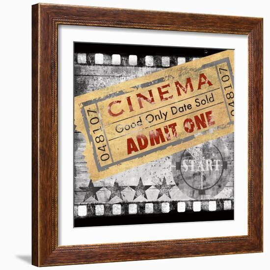 Admit One-Conrad Knutsen-Framed Art Print