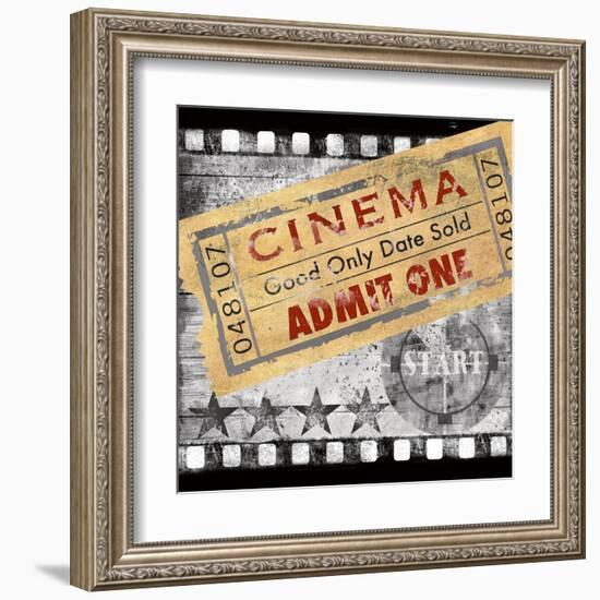 Admit One-Conrad Knutsen-Framed Art Print