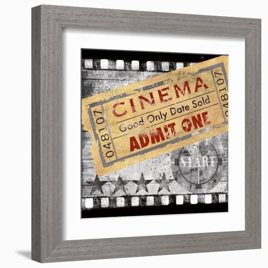 Admit One-Conrad Knutsen-Framed Art Print