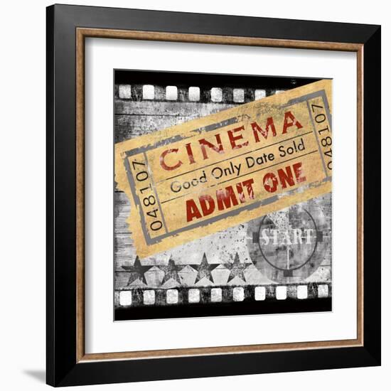 Admit One-Conrad Knutsen-Framed Art Print