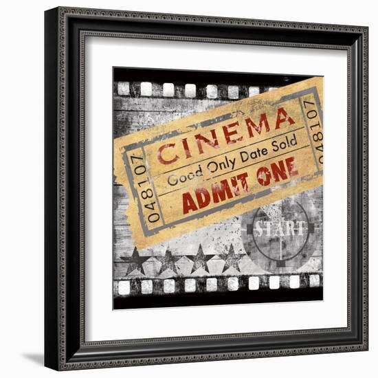 Admit One-Conrad Knutsen-Framed Art Print