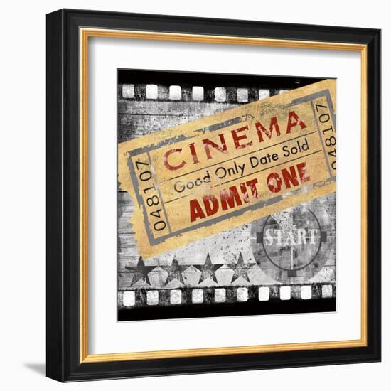 Admit One-Conrad Knutsen-Framed Art Print