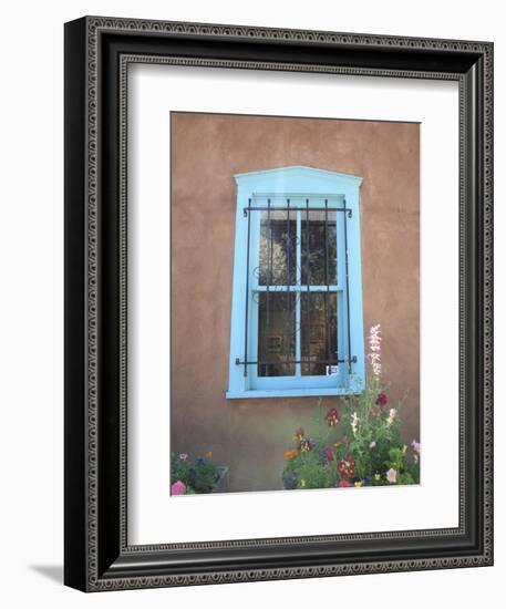 Adobe Architecture, Santa Fe, New Mexico, United States of America, North America-Wendy Connett-Framed Photographic Print