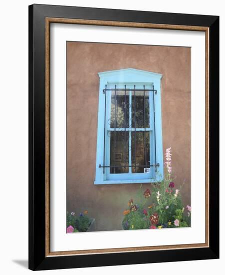 Adobe Architecture, Santa Fe, New Mexico, United States of America, North America-Wendy Connett-Framed Photographic Print