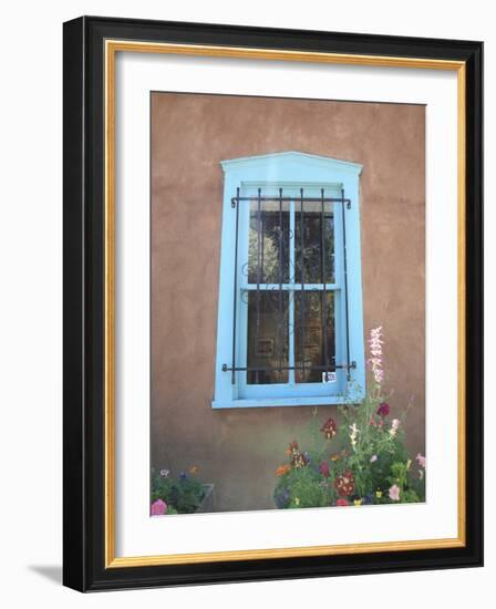 Adobe Architecture, Santa Fe, New Mexico, United States of America, North America-Wendy Connett-Framed Photographic Print