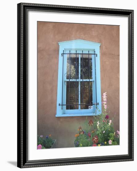 Adobe Architecture, Santa Fe, New Mexico, United States of America, North America-Wendy Connett-Framed Photographic Print