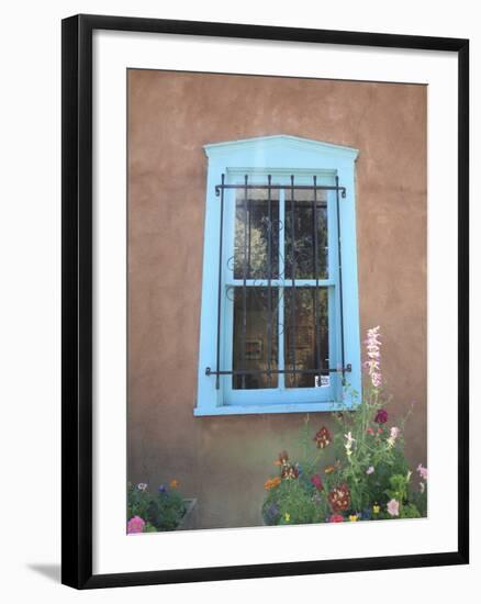 Adobe Architecture, Santa Fe, New Mexico, United States of America, North America-Wendy Connett-Framed Photographic Print