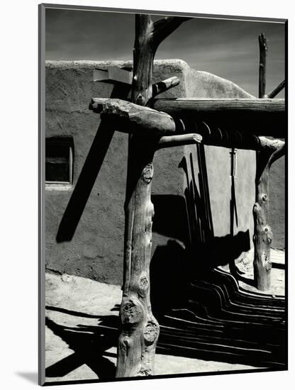 Adobe Building, 1970-Brett Weston-Mounted Photographic Print