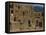 Adobe Buildings of Taos Pueblo, Dating from 1450, UNESCO World Heritage Site, New Mexico, USA-Woolfitt Adam-Framed Premier Image Canvas