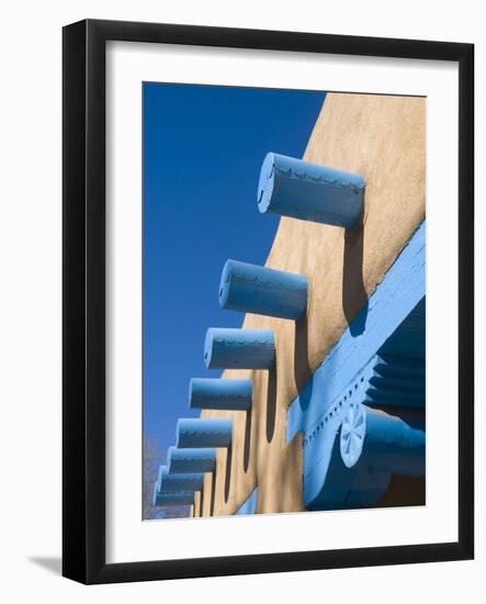 Adobe Buildings, Taos, New Mexico, USA-null-Framed Photographic Print