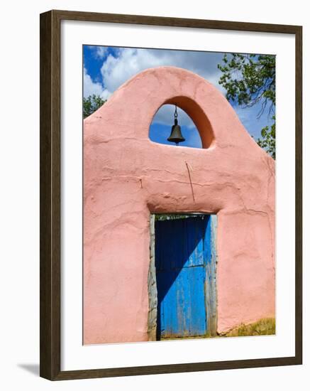 Adobe Entrance and Doorway, New Mexico, United States of America, North America-Michael DeFreitas-Framed Photographic Print