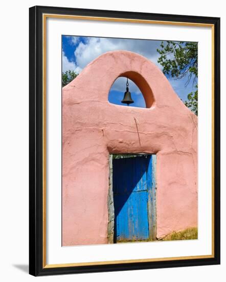 Adobe Entrance and Doorway, New Mexico, United States of America, North America-Michael DeFreitas-Framed Photographic Print