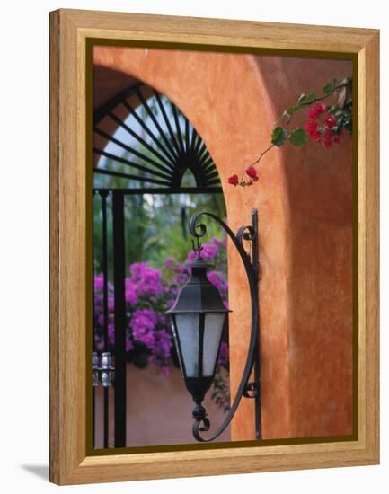 Adobe House Entry, Puerto Vallarta, Mexico-John & Lisa Merrill-Framed Premier Image Canvas