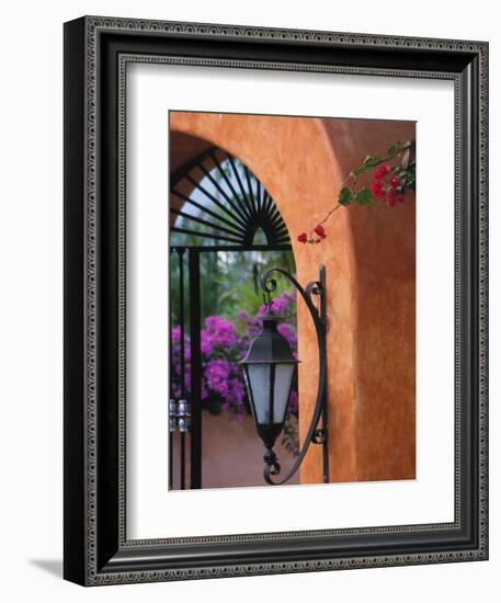 Adobe House Entry, Puerto Vallarta, Mexico-John & Lisa Merrill-Framed Photographic Print