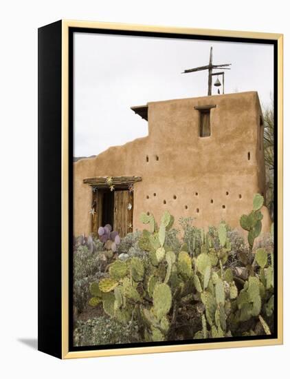 Adobe Mission, De Grazia Gallery in Sun, Tucson, Arizona, United States of America, North America-Richard Cummins-Framed Premier Image Canvas