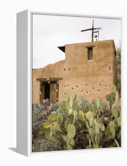Adobe Mission, De Grazia Gallery in Sun, Tucson, Arizona, United States of America, North America-Richard Cummins-Framed Premier Image Canvas