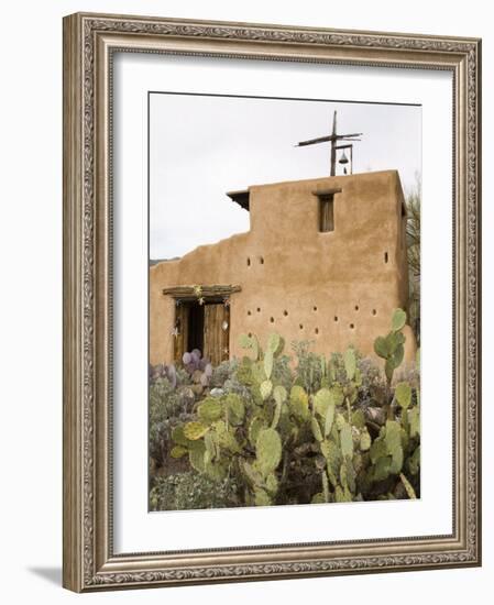 Adobe Mission, De Grazia Gallery in Sun, Tucson, Arizona, United States of America, North America-Richard Cummins-Framed Photographic Print