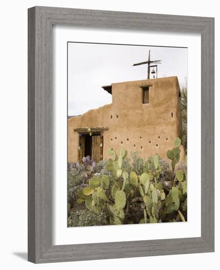 Adobe Mission, De Grazia Gallery in Sun, Tucson, Arizona, United States of America, North America-Richard Cummins-Framed Photographic Print