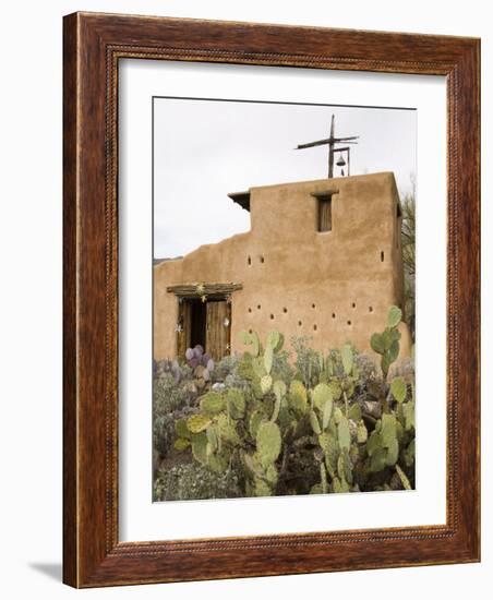 Adobe Mission, De Grazia Gallery in Sun, Tucson, Arizona, United States of America, North America-Richard Cummins-Framed Photographic Print