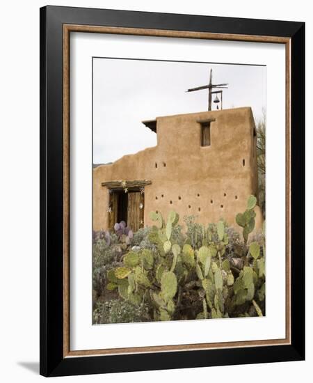 Adobe Mission, De Grazia Gallery in Sun, Tucson, Arizona, United States of America, North America-Richard Cummins-Framed Photographic Print