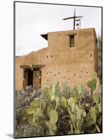 Adobe Mission, De Grazia Gallery in Sun, Tucson, Arizona, United States of America, North America-Richard Cummins-Mounted Photographic Print