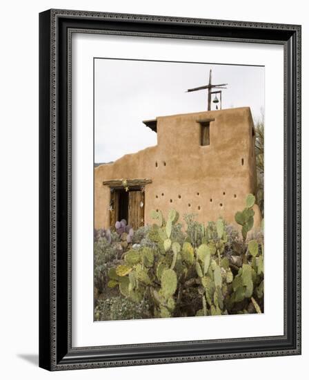 Adobe Mission, De Grazia Gallery in Sun, Tucson, Arizona, United States of America, North America-Richard Cummins-Framed Photographic Print