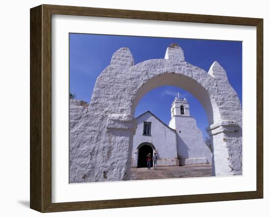 Adobe Walls of La Iglesia de San Pedro de Atacama, San Pedro de Atacama, Chile-Lin Alder-Framed Photographic Print