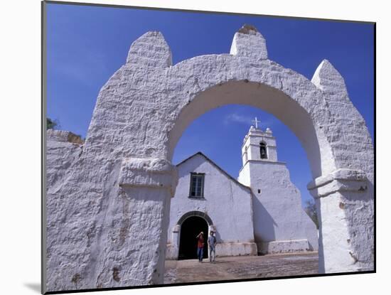 Adobe Walls of La Iglesia de San Pedro de Atacama, San Pedro de Atacama, Chile-Lin Alder-Mounted Photographic Print