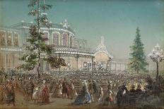 Celebration of the 25th Anniversary of Tsarskoe Selo Railroad, 1862-Adolf Charlemagne-Mounted Giclee Print