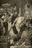 Arrest of King Louis XVI (1754-1793) and His Family at Varennes, June 21, 1791-Adolf Closs-Giclee Print