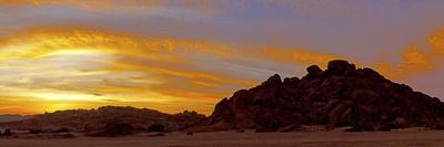 Extensive Wild Scenery on the Khumib-Dry River, Namibia, Panorama-Adolf Martens-Premier Image Canvas
